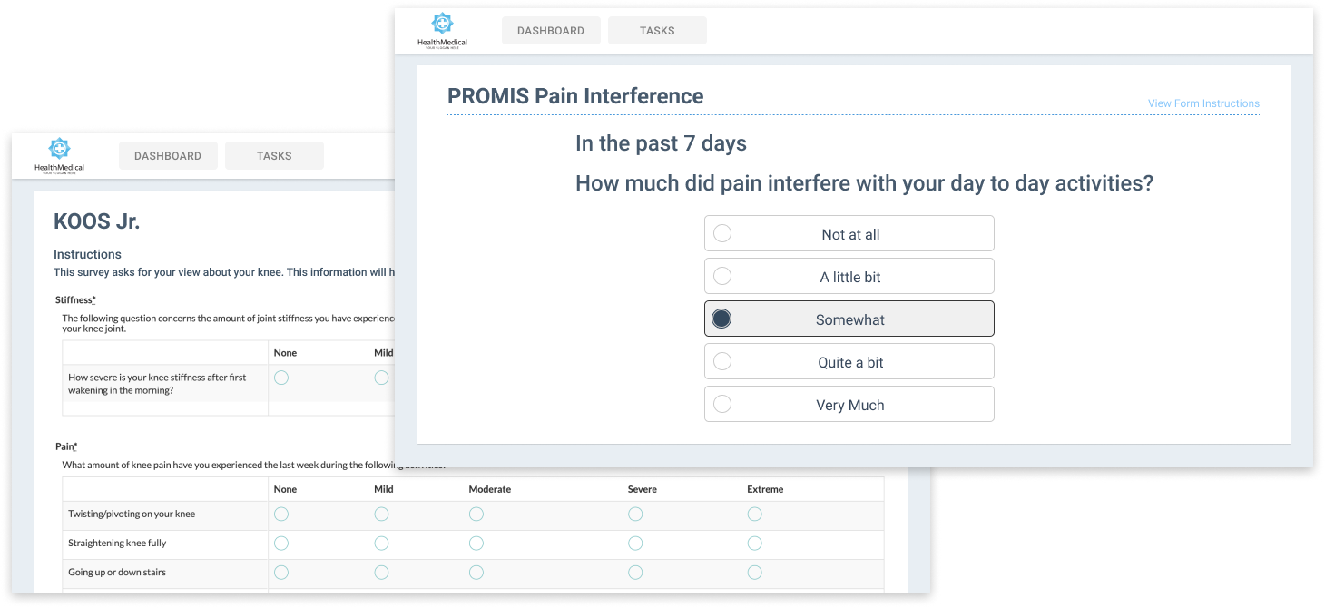 605a4ebc8d93fb4b92b9ac88_patientIQ_patient_reported_outcome_desktop_mockup