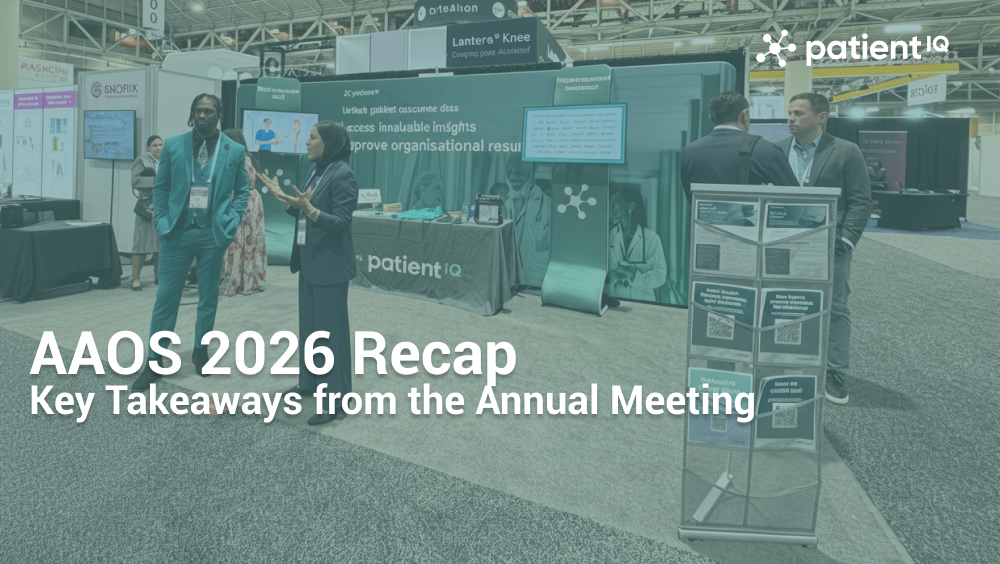 AAOS 2026 Recap: Expanding Orthopaedic Recovery Support with PatientIQ Marketplace Partners