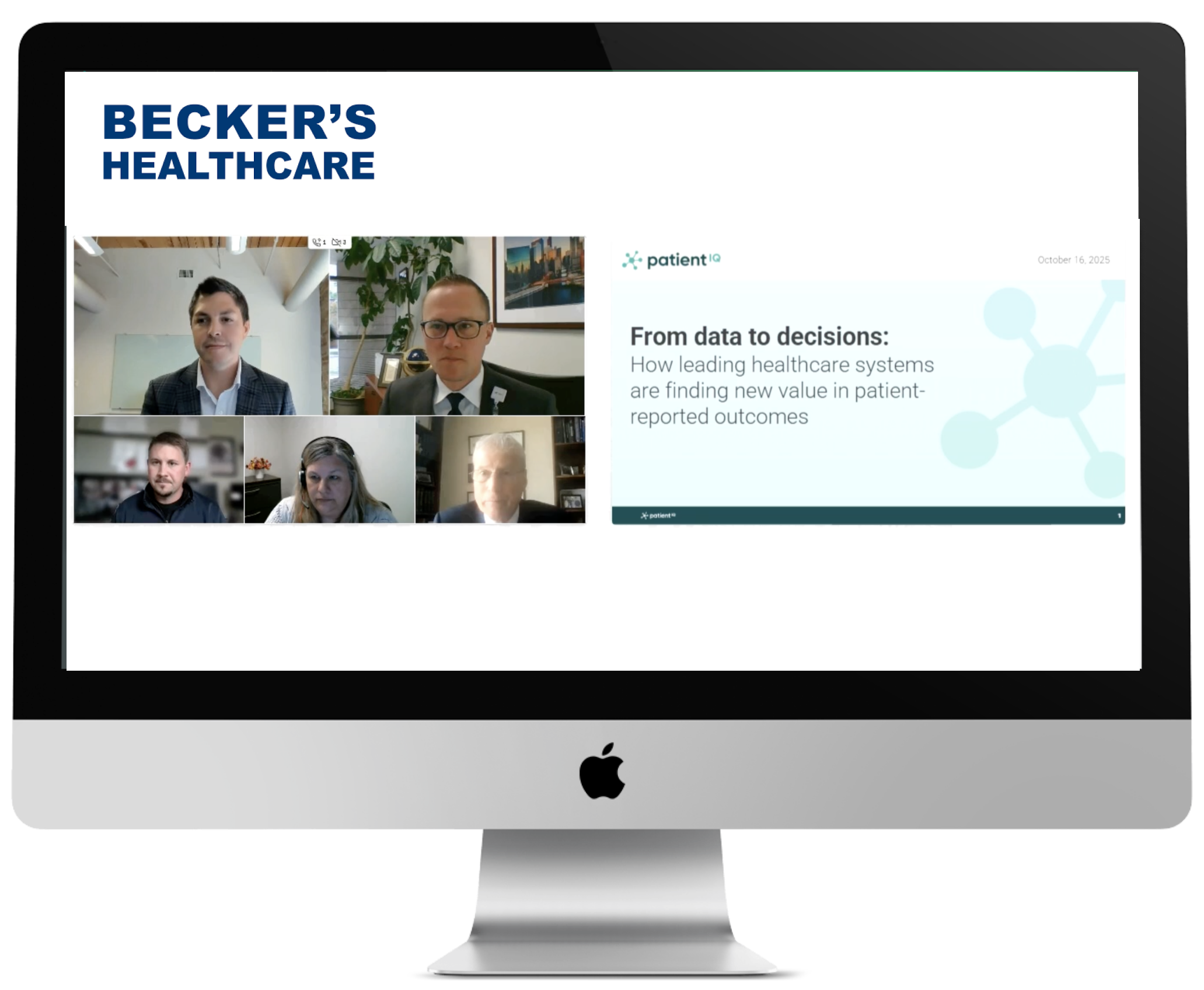 From Data to Decisions: Insights from PatientIQ’s Becker’s Healthcare Webinar on Patient-Reported Outcomes