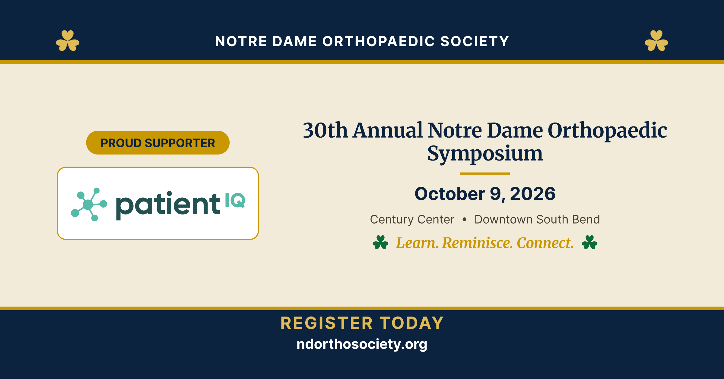 Outcomes Measurement Without the Administrative Burden: PatientIQ at Notre Dame Orthopaedic Symposium